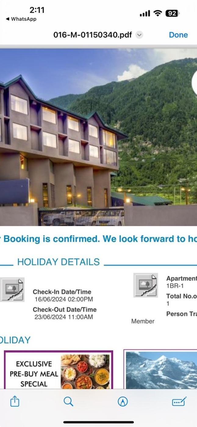 Hotel Park Paradise Manali Manāli Εξωτερικό φωτογραφία